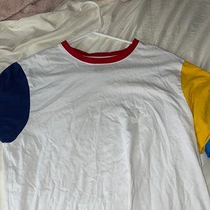color block tee